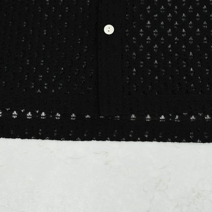 INDIA INDUSTRY [インディアインダストリー]  SHORT SLEEVE SHIRT-Cambay- [ND-B0376AJL] ショートスリーブシャツ・フラワーレース 半袖シャツ・総レース・レースシャツ・LADY'S [2026SS]