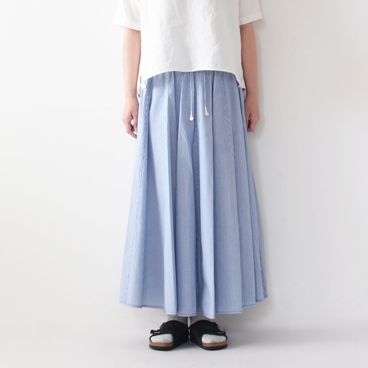 INDIA INDUSTRY [インディアインダストリー] COTTON CIRCULAR SKIRT [ND-F0029CLS] コットンサーキュラースカート [2024SS]