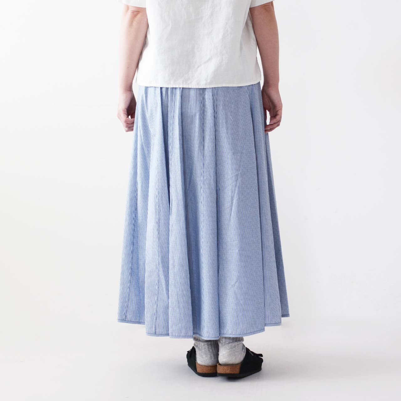 INDIA INDUSTRY [インディアインダストリー] COTTON CIRCULAR SKIRT [ND-F0029CLS] コットンサーキュラースカート [2024SS]