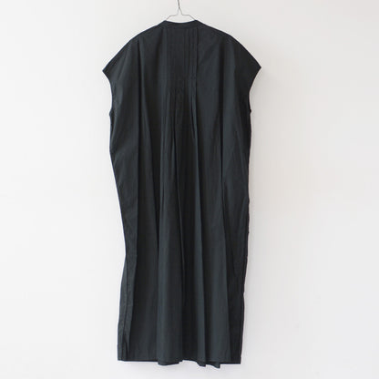 INDIA INDUSTRY [インディアインダストリー] Agra PIN TUCK SHIRT DRESS [ND-G0105POP] Agra ピンタックシャツドレス [2025SS]