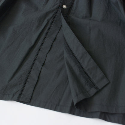 INDIA INDUSTRY [インディアインダストリー] Agra PIN TUCK SHIRT DRESS [ND-G0105POP] Agra ピンタックシャツドレス [2025SS]