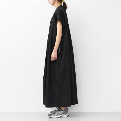 INDIA INDUSTRY [インディアインダストリー] Agra PIN TUCK SHIRT DRESS [ND-G0105POP] Agra ピンタックシャツドレス [2025SS]