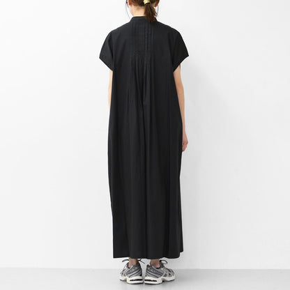 INDIA INDUSTRY [インディアインダストリー] Agra PIN TUCK SHIRT DRESS [ND-G0105POP] Agra ピンタックシャツドレス [2025SS]