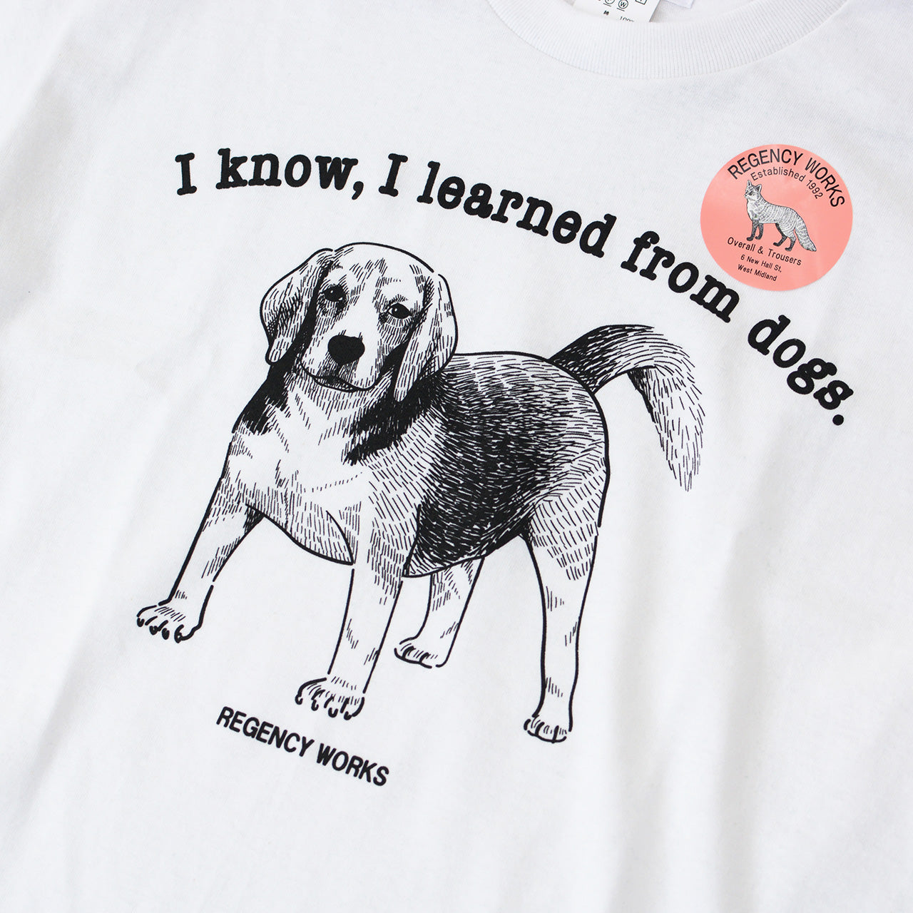 Regency Works[リージェンシーワークス] DOG TEE [GD02] ドッグティー [2024SS]