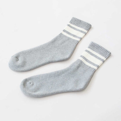 decka[デカ] 80's ラインスニーカーソックス [sw-40-3]（ショートレングス） [2024AW]