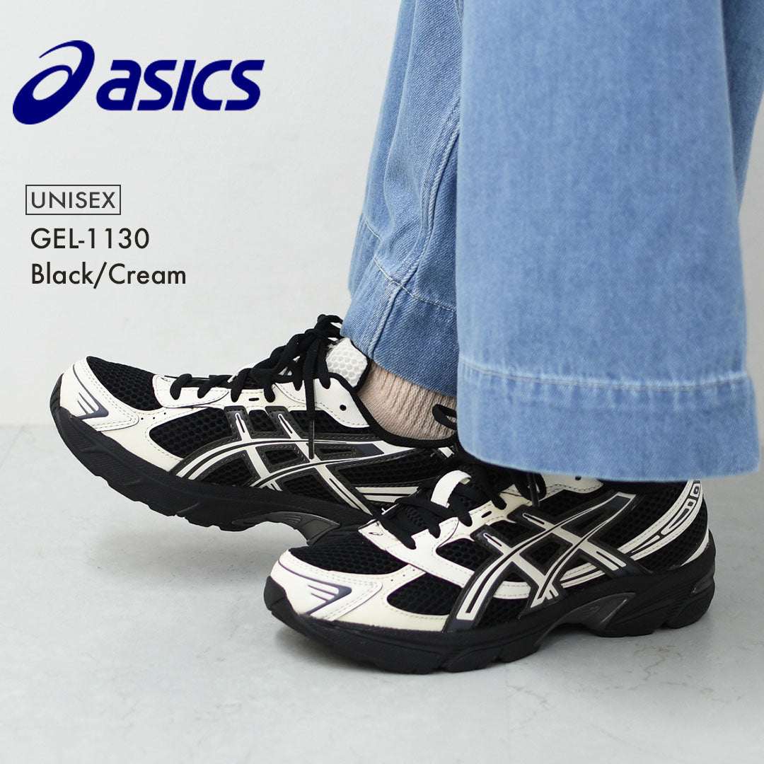 ASICS [アシックス] GEL-1130 Black/Cream [1203A609-BKC] ゲル-1130・スニーカー・アウトドア・タウンユース・MEN'S / LADY'S [2026SS]