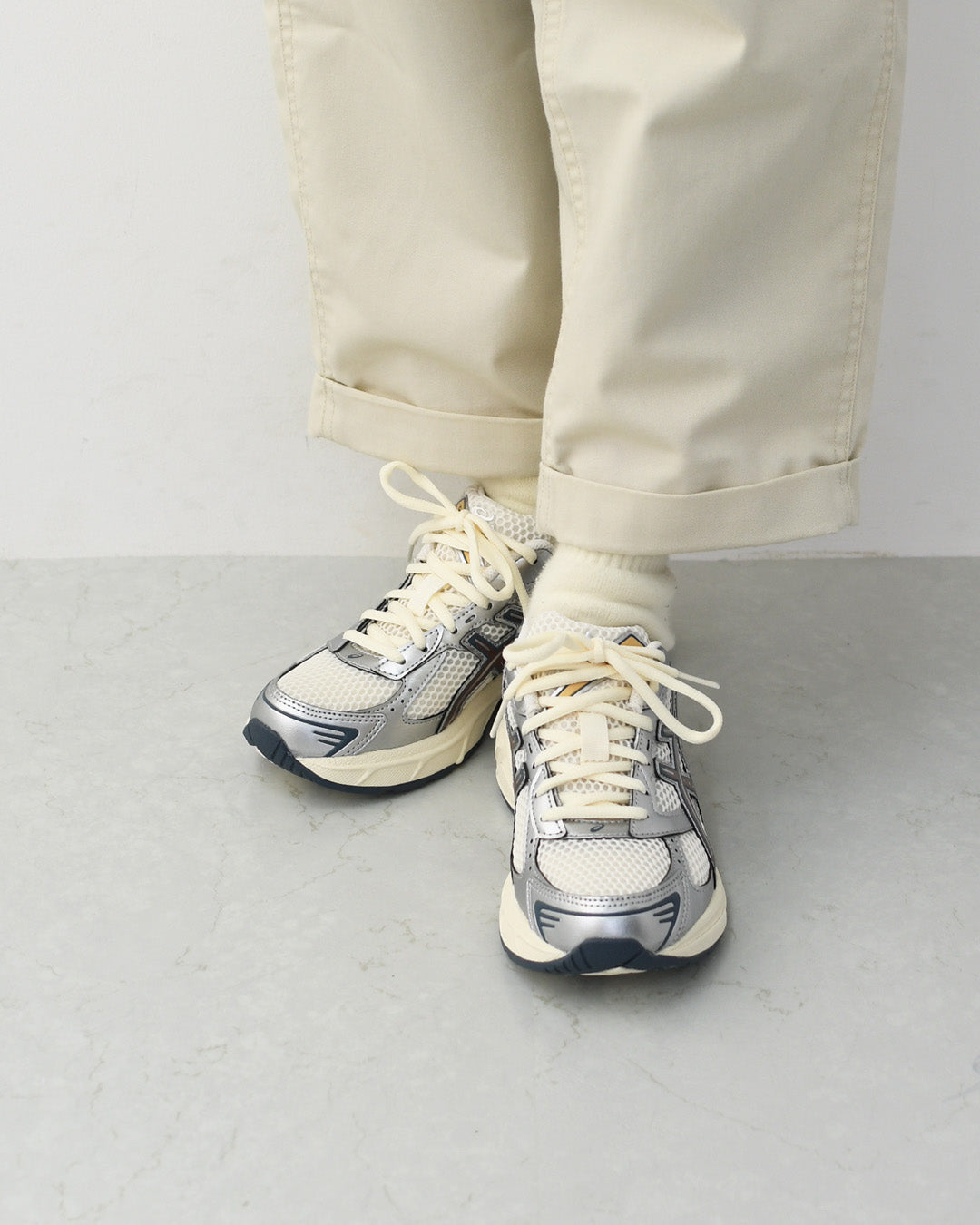 ASICS [アシックス] GEL-1130 CREAM/MAHOGANY [1203A609-CRMA] ゲル-1130・スニーカー・アウトドア・タウンユース・MEN'S / LADY'S [2026SS]