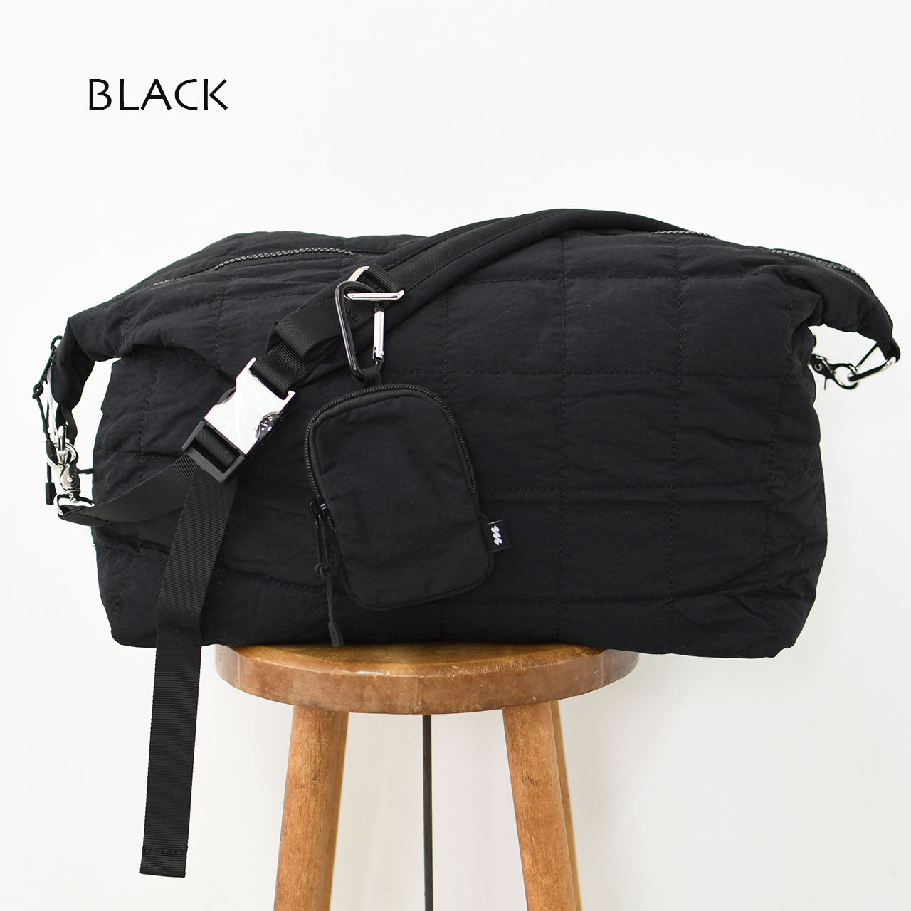 meltum [メルタム] QUILTING POUCH SHOULDER BAG [MTM-BG-0162-23-C] キルティングポーチショルダーバッグ [2025SS]