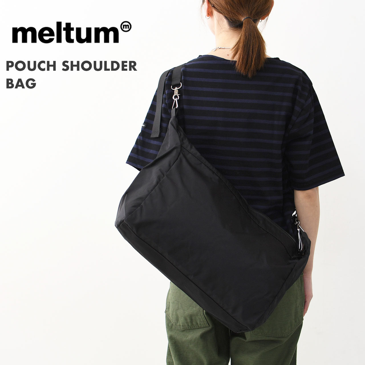 meltum [メルタム] POUCH SHOULDER BAG [MTM-BG-0177-23-C] ポーチショルダーバッグ [2025SS]