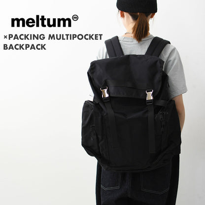 meltum [メルタム] ×PACKING MULTIPOCKET BACKPACK [MPA-BG-0203-24-A] ×パッキング マルチポケットバックパック [2025SS]