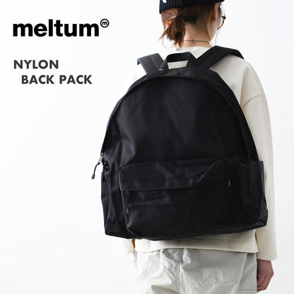 meltum [メルタム] NYLON BACK PACK [MTM-BG-0150-23-C] ナイロンバックパック [2025SS]