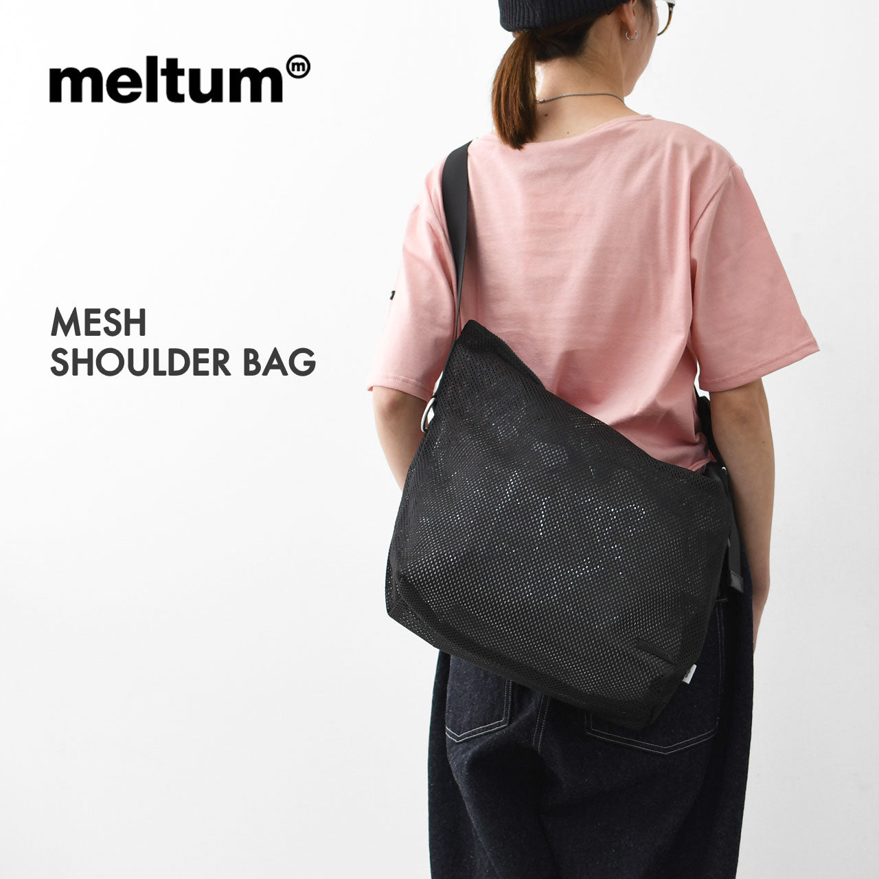 meltum [メルタム] MESH SHOULDER BAG [MTM-BG-0198-24-A] メッシュショルダーバッグ [2025SS]