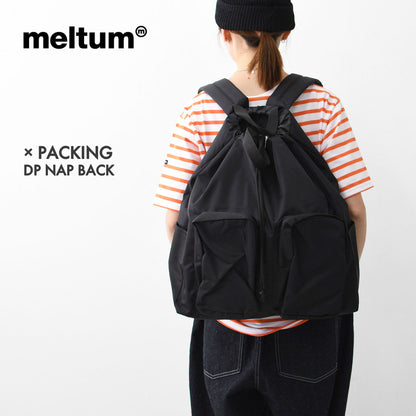 meltum [メルタム] ×PACKING DP NAP BACK [MPA-BG-0232-24-C] ×パッキング DPナップバッグ [2025SS]