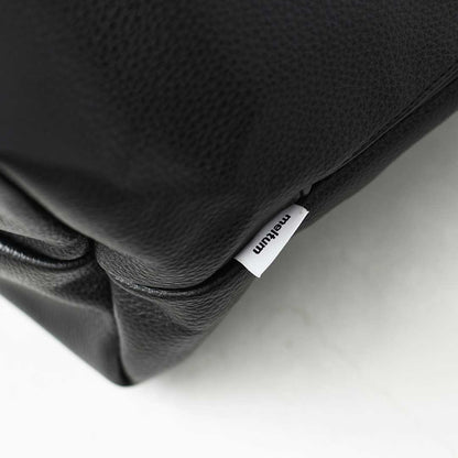 meltum [メルタム] LEATHER MESSENGER BAG  [MTM-BG-0304-25] レザーメッセンジャーバッグ・ショルダーバッグ・合皮・キレイめ・通勤・通学・旅行・撥水・MEN'S / LADY'S [2026AW]