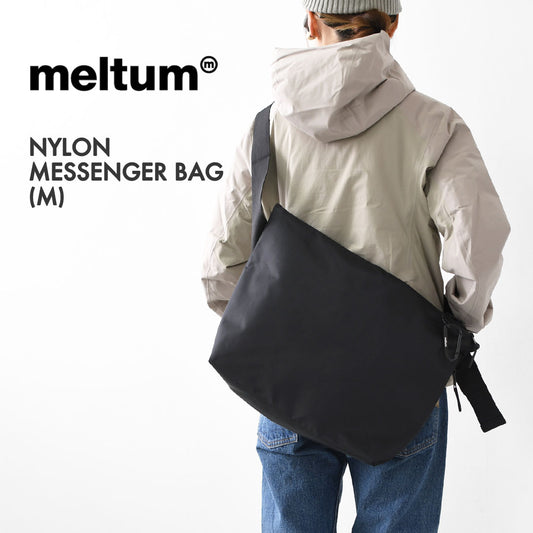 meltum [メルタム] NYLON MESSENGER BAG (M) [MTM-BG-0320-26] ナイロンメッセンジャーバッグ・ショルダーバッグ・Mサイズ・通勤・通学・旅行・MEN'S / LADY'S [2025AW]