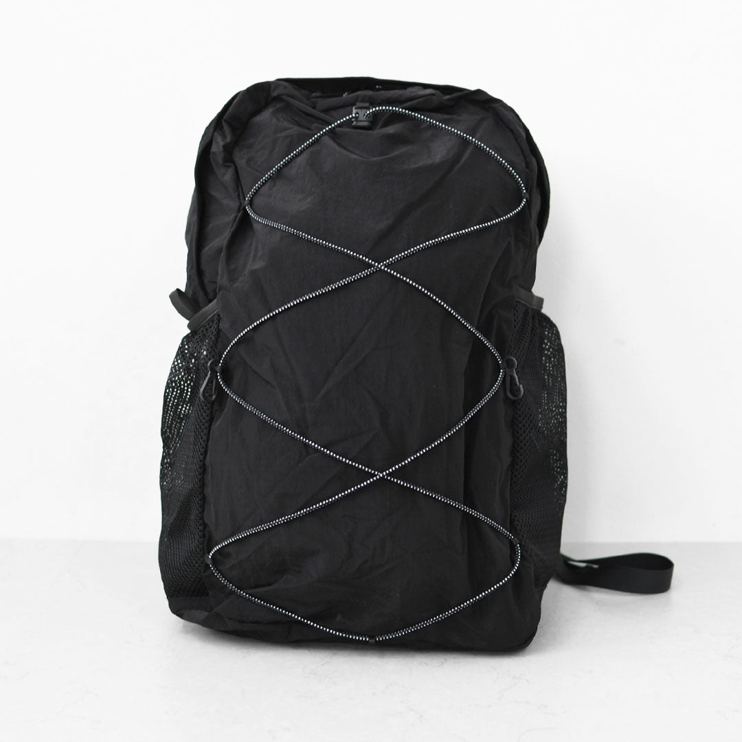 meltum [メルタム] BUNGEE BACKPACK [MTM-BG-0354-25] ナイロンバックパック・リュック・アウトドア・キャンプ・タウンユース・撥水・PCポケット・通勤・通学・旅行・MEN'S / LADY'S [2025AW]