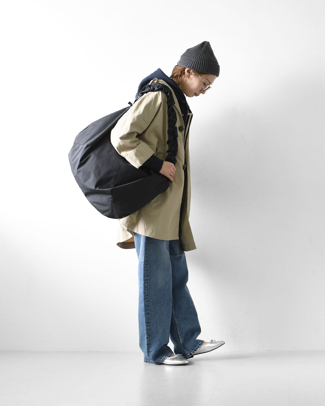 meltum [メルタム] GATHER MESSENGER BAG [MTM-BG-0372-26] ギャザーメッセンジャーバッグ・ショルダーバッグ・通勤・通学・旅行・撥水・MEN'S / LADY'S [2026SS]