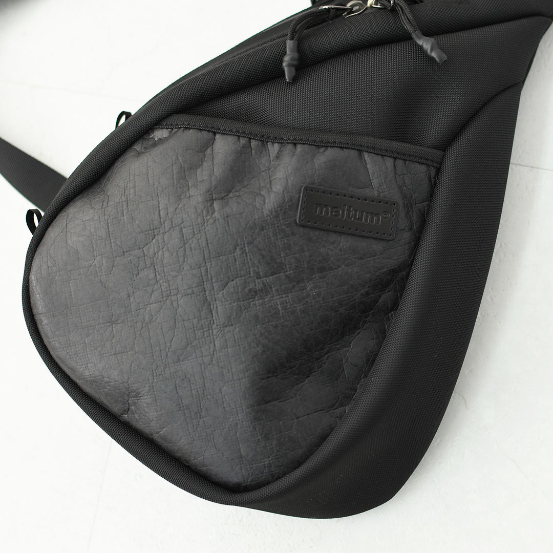 meltum [メルタム] Tyvek ONESHOULDER BAG [MTM-BG-0373-26] タイベックワンショルダーバッグ・旅行・デイリーユース・コンパクト・スタイリッシュ・止水ジップ・MEN'S / LADY'S [2026SS]