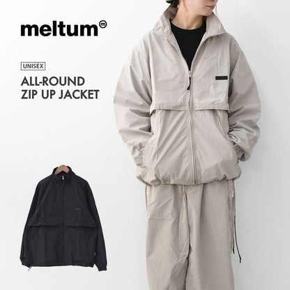 meltum [メルタム] ALL-ROUND ZIP UP JACKET [BL-0195-24] オールラウンドジップアップジャケット [2025SS]