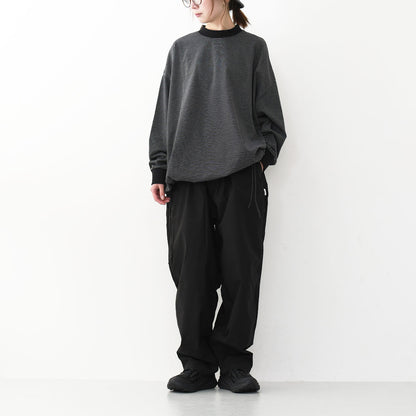 meltum [メルタム] BORDER BALLOON TEE L/S [MTM-CS-0276-25-A] ボーダーバルーンティーロングスリーブ [2025SS]