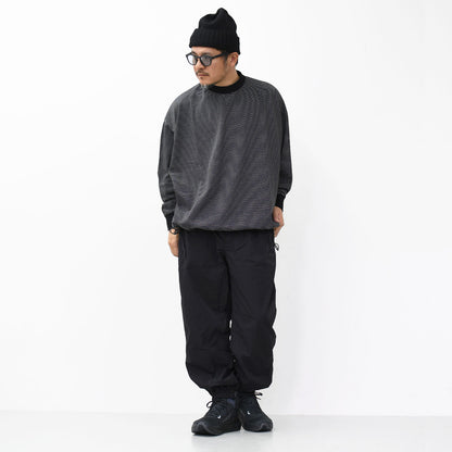 meltum [メルタム] BORDER BALLOON TEE L/S [MTM-CS-0276-25-A] ボーダーバルーンティーロングスリーブ [2025SS]