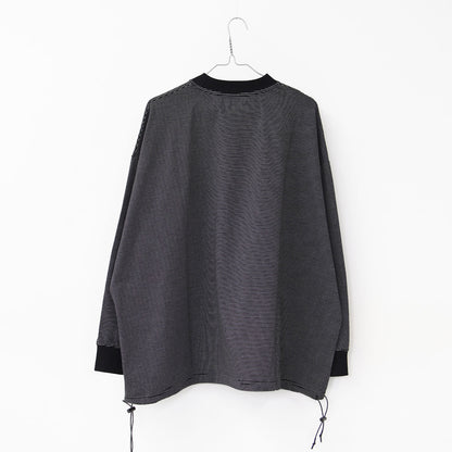 meltum [メルタム] BORDER BALLOON TEE L/S [MTM-CS-0276-25-A] ボーダーバルーンティーロングスリーブ [2025SS]