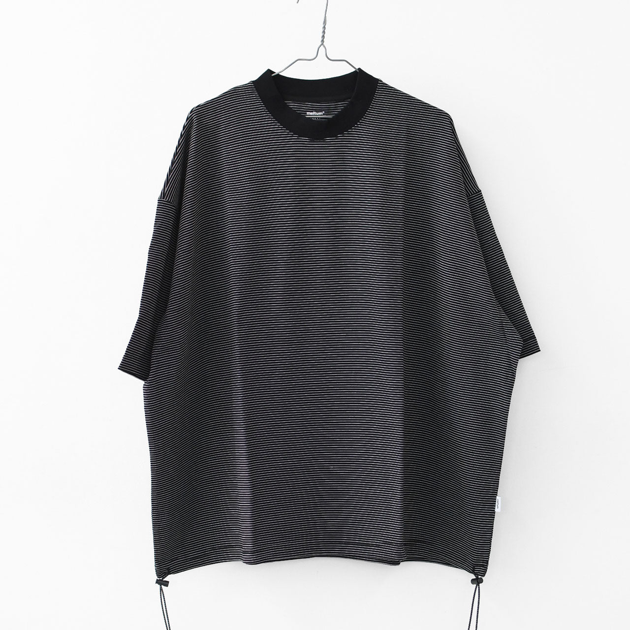 meltum [メルタム] BORDER BALLOON TEE S/S [MTM-CS-0277-25] ボーダーバルーンTシャツショートスリーブ [2025SS]