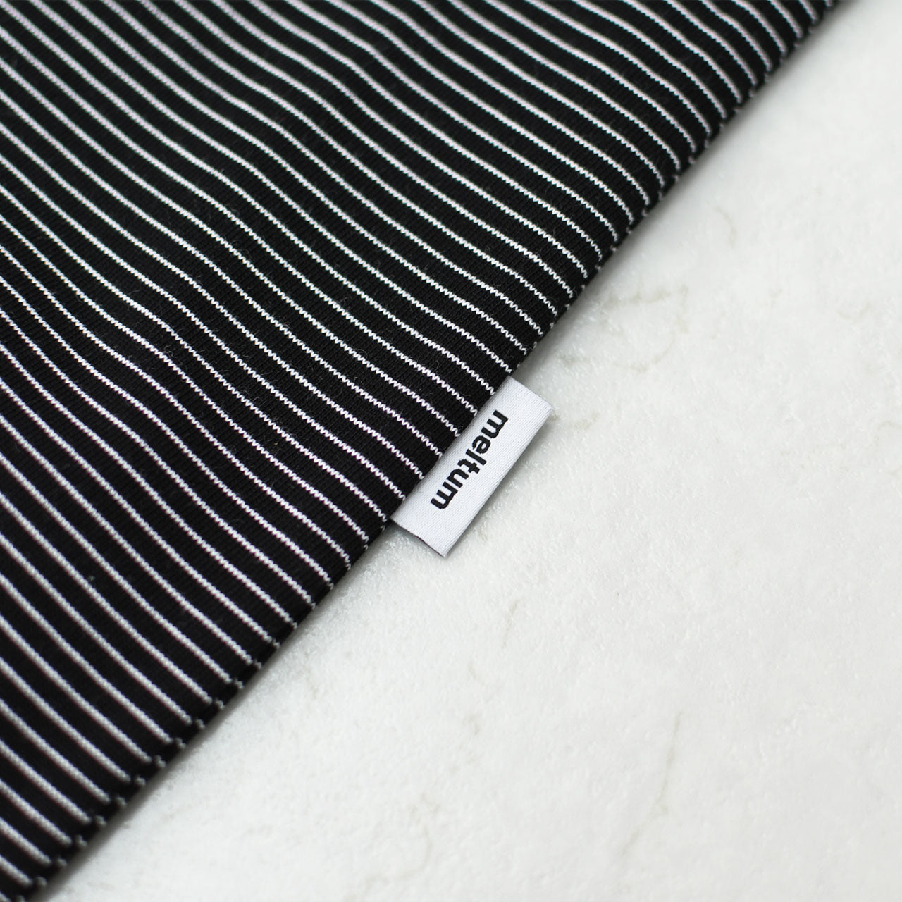 meltum [メルタム] BORDER BALLOON TEE S/S [MTM-CS-0277-25] ボーダーバルーンTシャツショートスリーブ [2025SS]