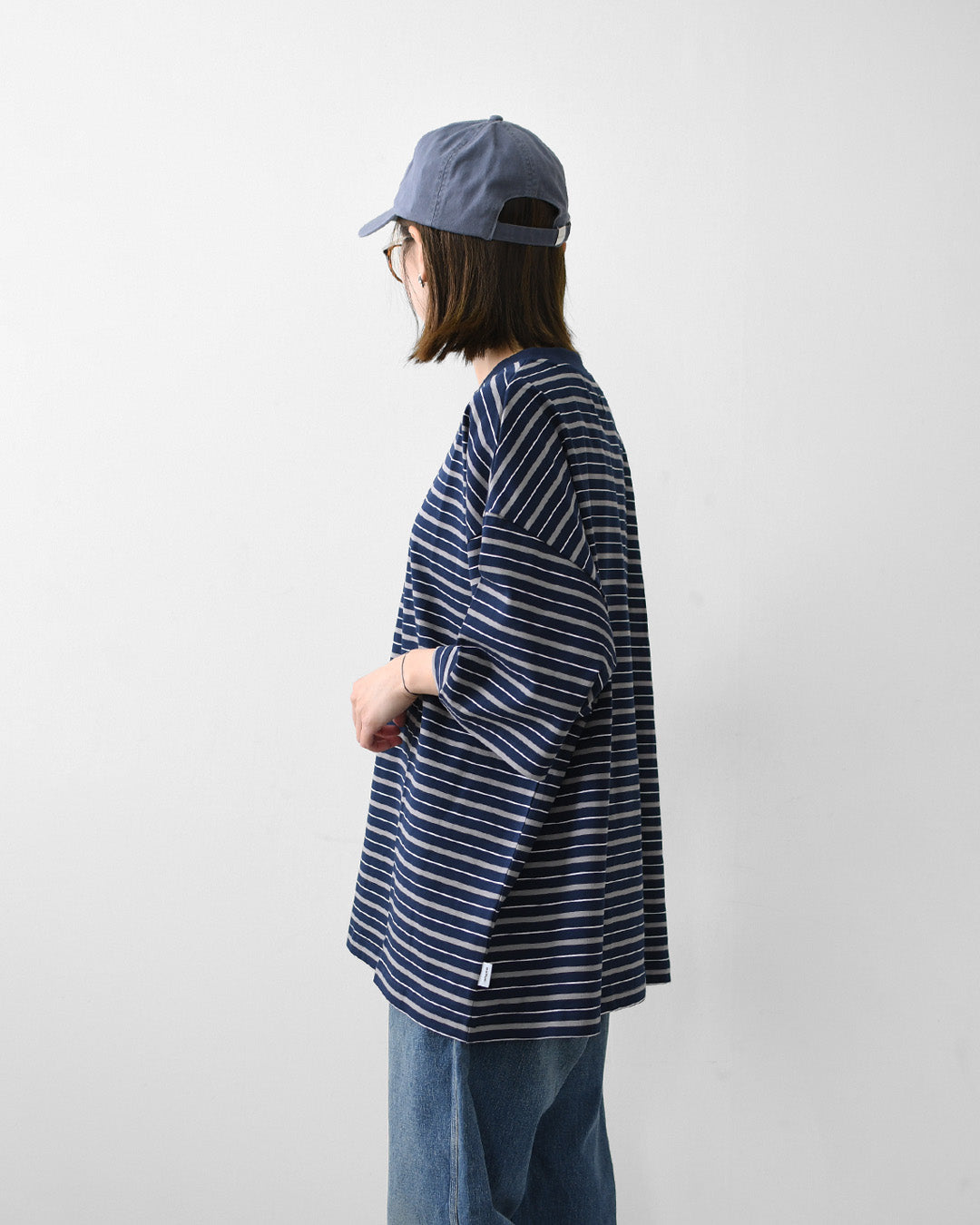 meltum [メルタム] MULTI BORDER S/S TEE [cs-0300-25] マルチボーダーショートスリーブTシャツ・半袖・オーバーサイズ・MEN'S / LADY'S [2026AW]