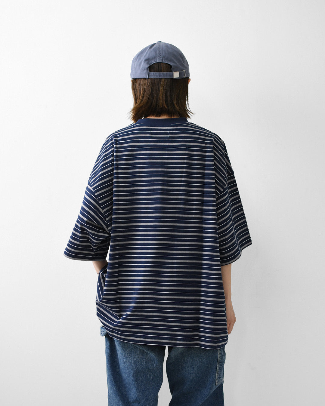 meltum [メルタム] MULTI BORDER S/S TEE [cs-0300-25] マルチボーダーショートスリーブTシャツ・半袖・オーバーサイズ・MEN'S / LADY'S [2026AW]