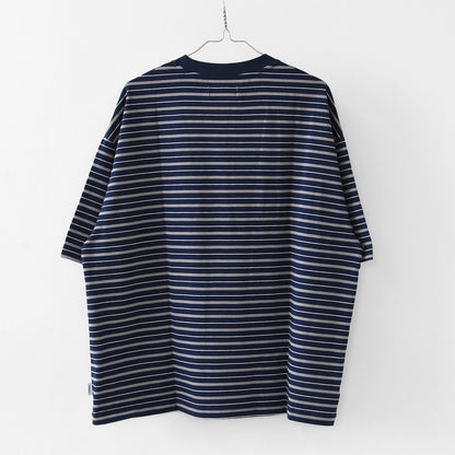 meltum [メルタム] MULTI BORDER S/S TEE [cs-0300-25] マルチボーダーショートスリーブTシャツ・半袖・オーバーサイズ・MEN'S / LADY'S [2026AW]
