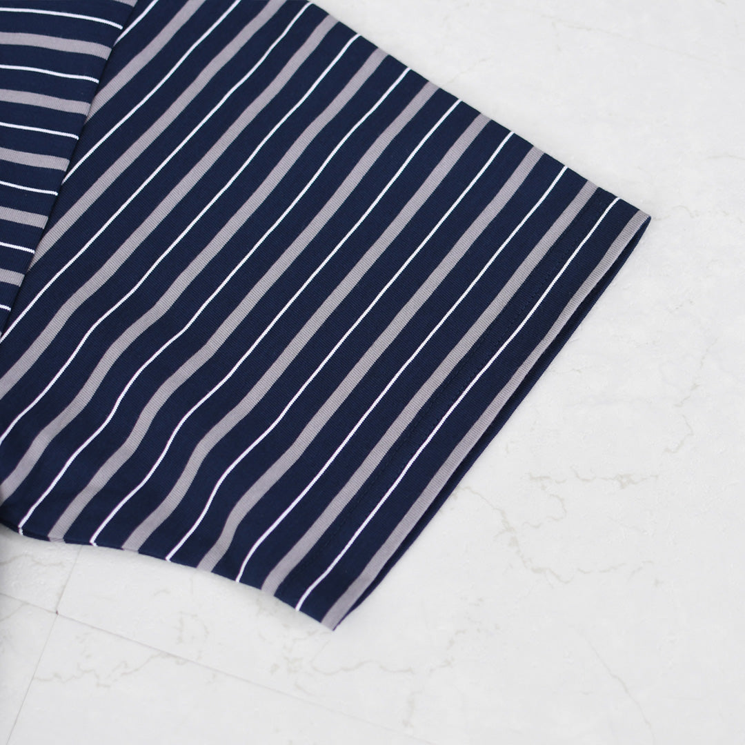 meltum [メルタム] MULTI BORDER S/S TEE [cs-0300-25] マルチボーダーショートスリーブTシャツ・半袖・オーバーサイズ・MEN'S / LADY'S [2026AW]
