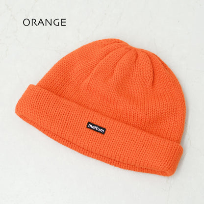 meltum [メルタム] KNIT WATCH CAP [HT-0260-24-C] ニットワッチキャップ [2025SS]