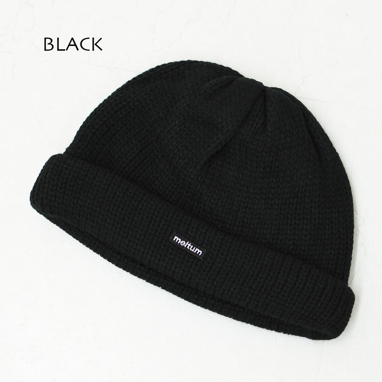 meltum [メルタム] KNIT WATCH CAP [HT-0260-24-C] ニットワッチキャップ [2025SS]