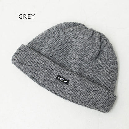 meltum [メルタム] KNIT WATCH CAP [HT-0260-24-C] ニットワッチキャップ [2025SS]