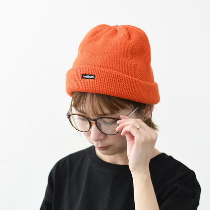 meltum [メルタム] KNIT WATCH CAP [HT-0260-24-C] ニットワッチキャップ [2025SS]