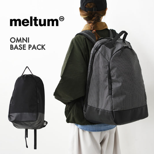 meltum [メルタム] OMNI BASE PACK [MTM-BG-0374] オムニ ベース パック・リュック・バックパック・旅行・デイリーユース・シンプル・MEN'S / LADY'S [2026SS]