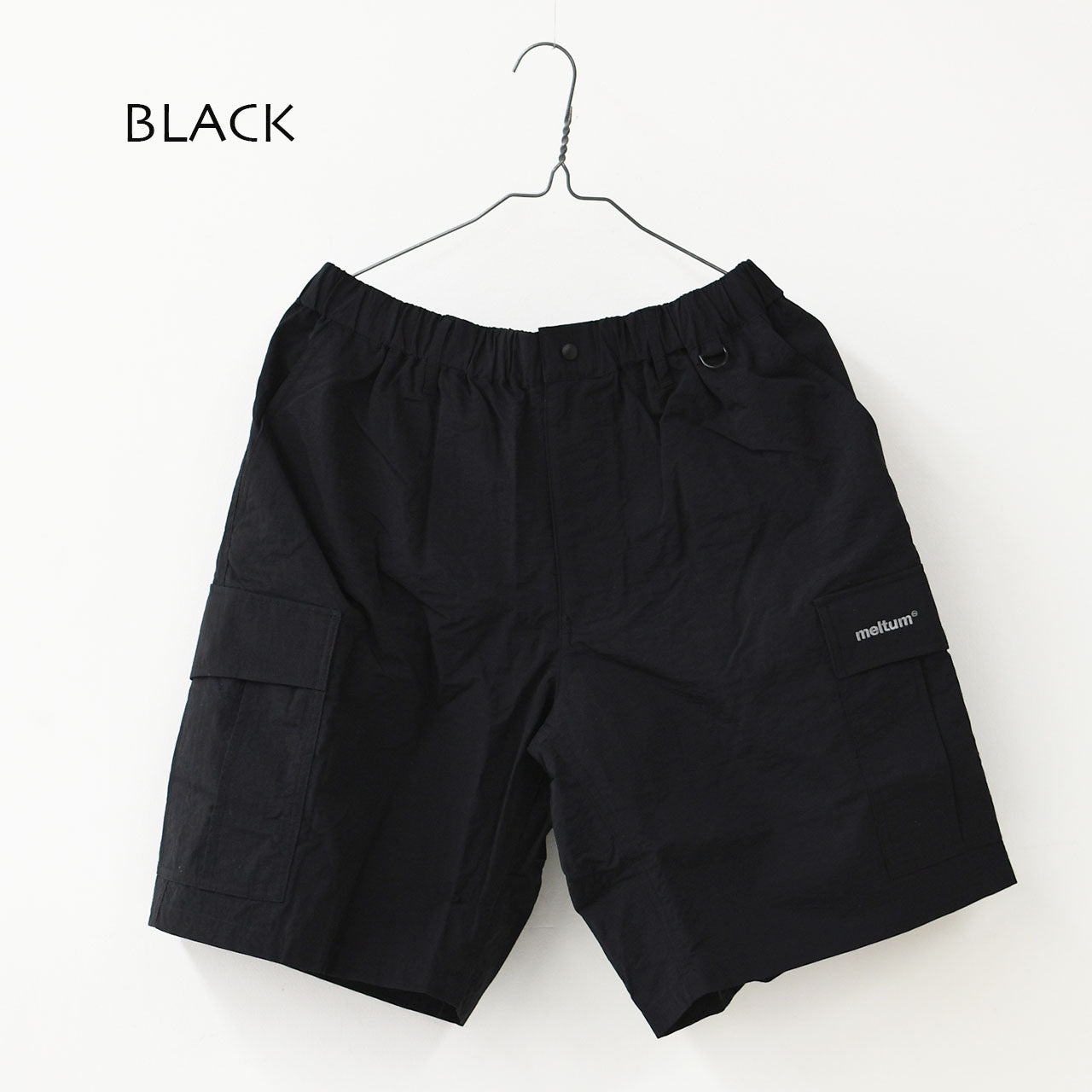 meltum [メルタム] NYLON CARGO SHORTS [MTM-PT-0288-25-B] ナイロンカーゴショーツ [2025SS]
