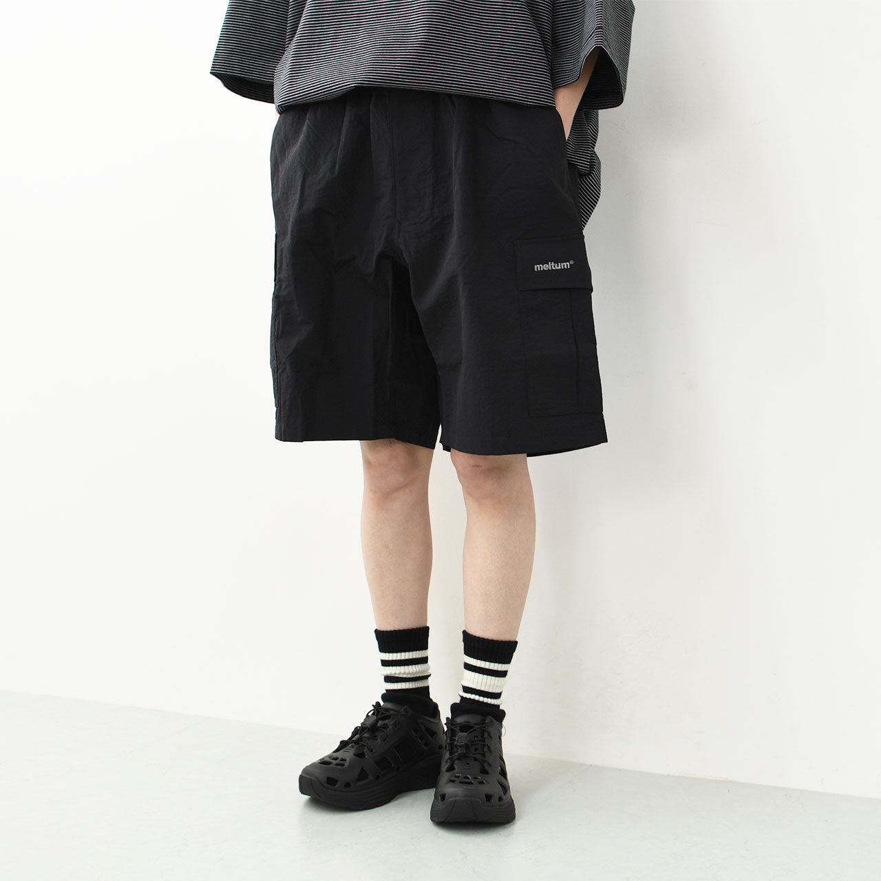 meltum [メルタム] NYLON CARGO SHORTS [MTM-PT-0288-25-B] ナイロンカーゴショーツ [2025SS]