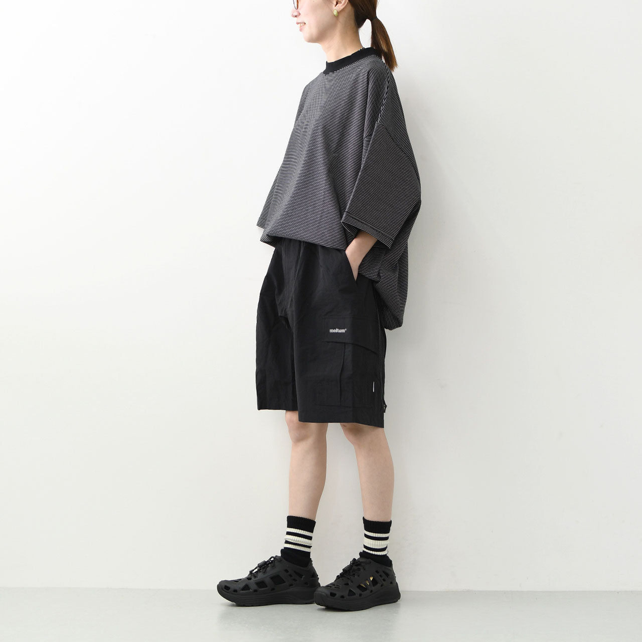 meltum [メルタム] NYLON CARGO SHORTS [MTM-PT-0288-25-B] ナイロンカーゴショーツ [2025SS]