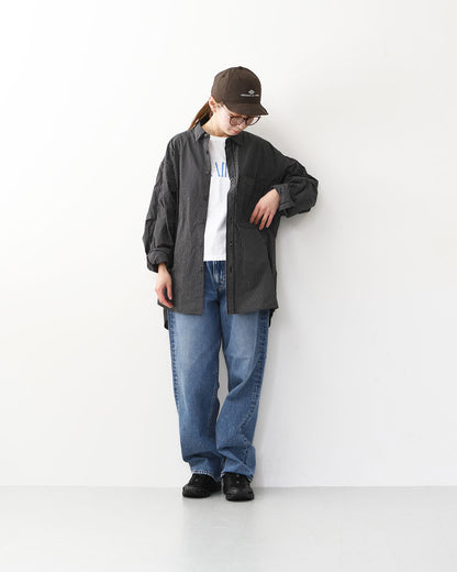 meltum [メルタム] GRAPH CHECK TECH SHIRTS L/S [MTM-SH-0365-26] グラフチェックテックシャツ・アクションプリーツ袖・速乾性・軽量・ポリエステル製・MEN'S / LADY'S [2026SS]