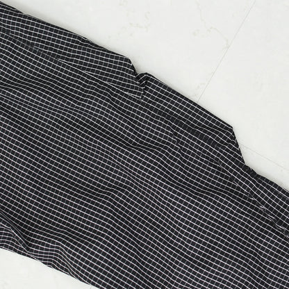 meltum [メルタム] GRAPH CHECK TECH SHIRTS L/S [MTM-SH-0365-26] グラフチェックテックシャツ・アクションプリーツ袖・速乾性・軽量・ポリエステル製・MEN'S / LADY'S [2026SS]