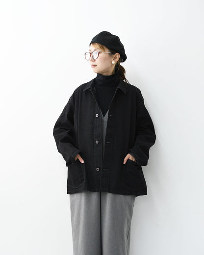 EMON [エモン] SAGISOU(GR) [JAKN010-GR] デニムカバーオール・MEN'S [2025AW]