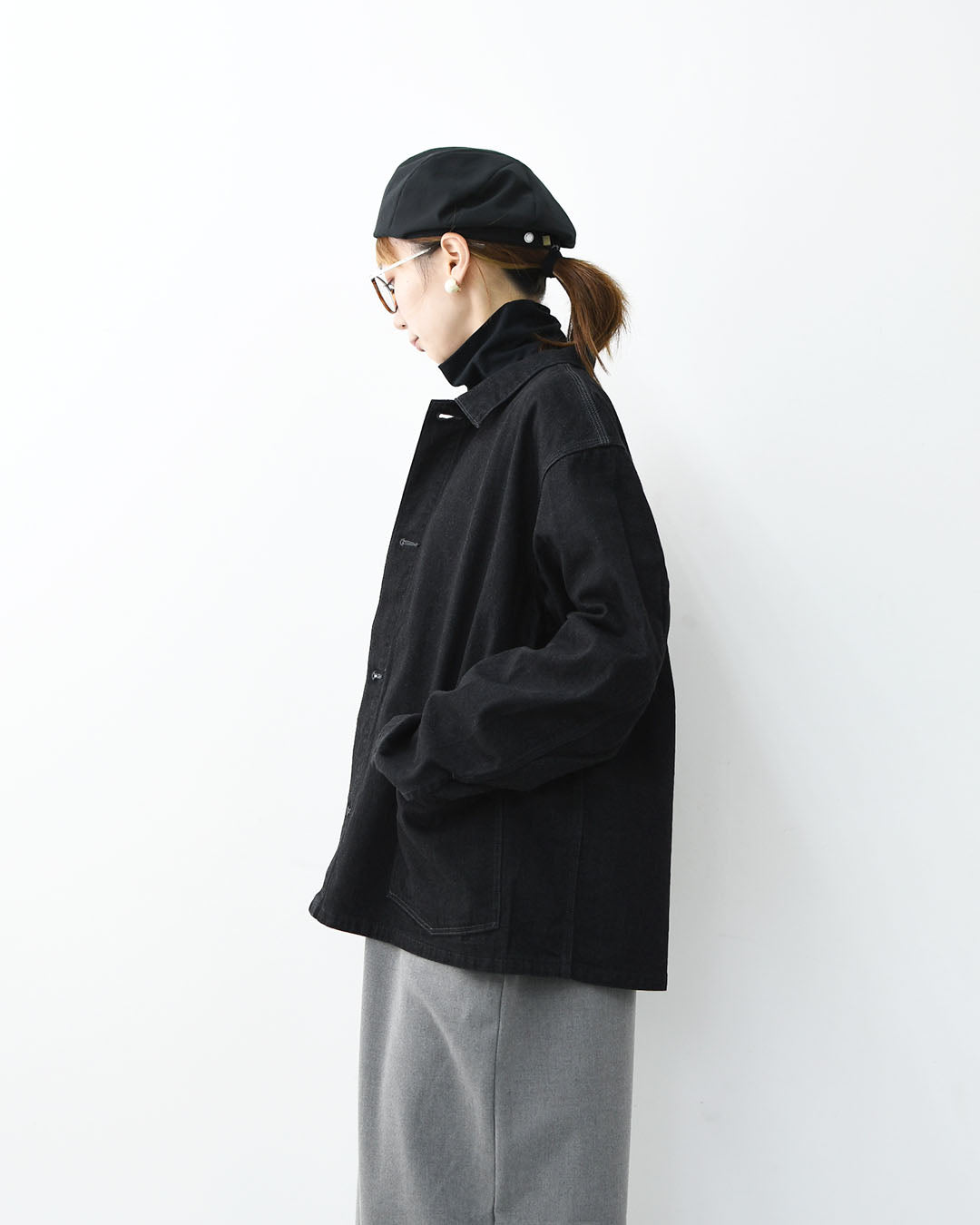 EMON [エモン] SAGISOU(GR) [JAKN010-GR] デニムカバーオール・MEN'S [2025AW]