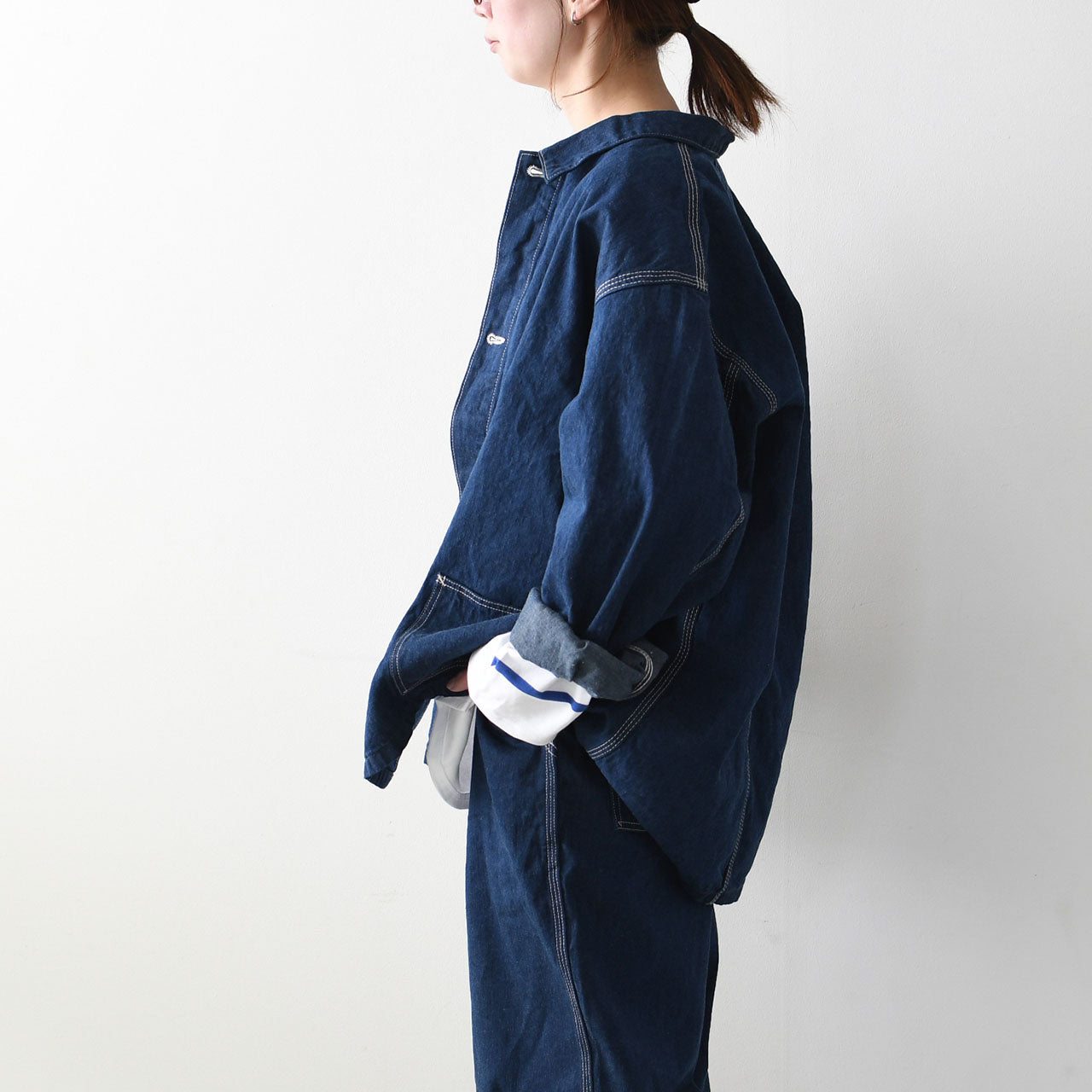 EMON [エモン]  SAGISOU(10D)  [EMM-HN-JAKS001-10D] デニムカバーオール・MEN'S [2025AW]