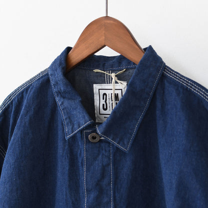 EMON [エモン]  SAGISOU(10D)  [EMM-HN-JAKS001-10D] デニムカバーオール・MEN'S [2025AW]