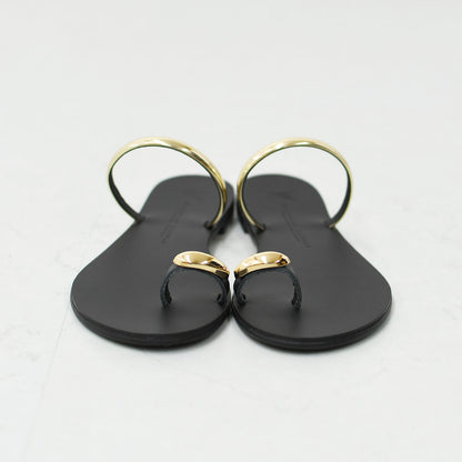 NICOLAS LAINAS [ニコラス ライナス] メタルパーツフラットサンダル [313L-T]  [2025SS]