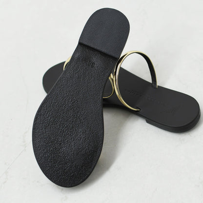 NICOLAS LAINAS [ニコラス ライナス] メタルパーツフラットサンダル [313L-T]  [2025SS]