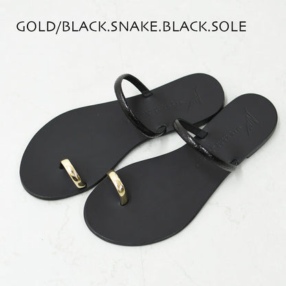 NICOLAS LAINAS [ニコラス ライナス] メタルパーツフラットサンダル [913L-T]  [2025SS]