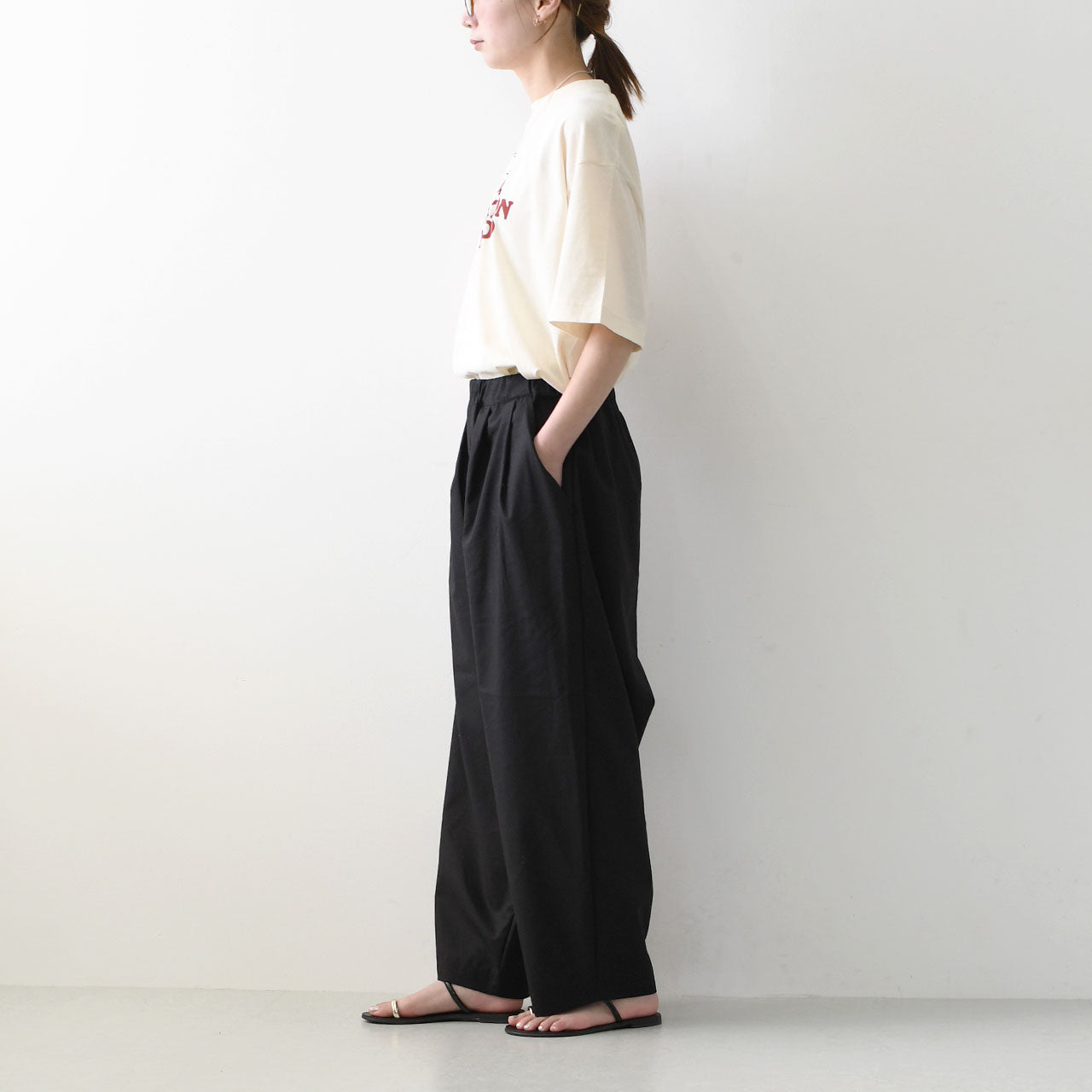 NICOLAS LAINAS [ニコラス ライナス] メタルパーツフラットサンダル [913L-T]  [2025SS]